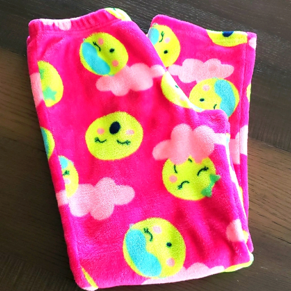 Like new Girls pajama bottoms (10-12)